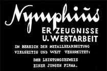 Firmenwerbung 50er Jahre